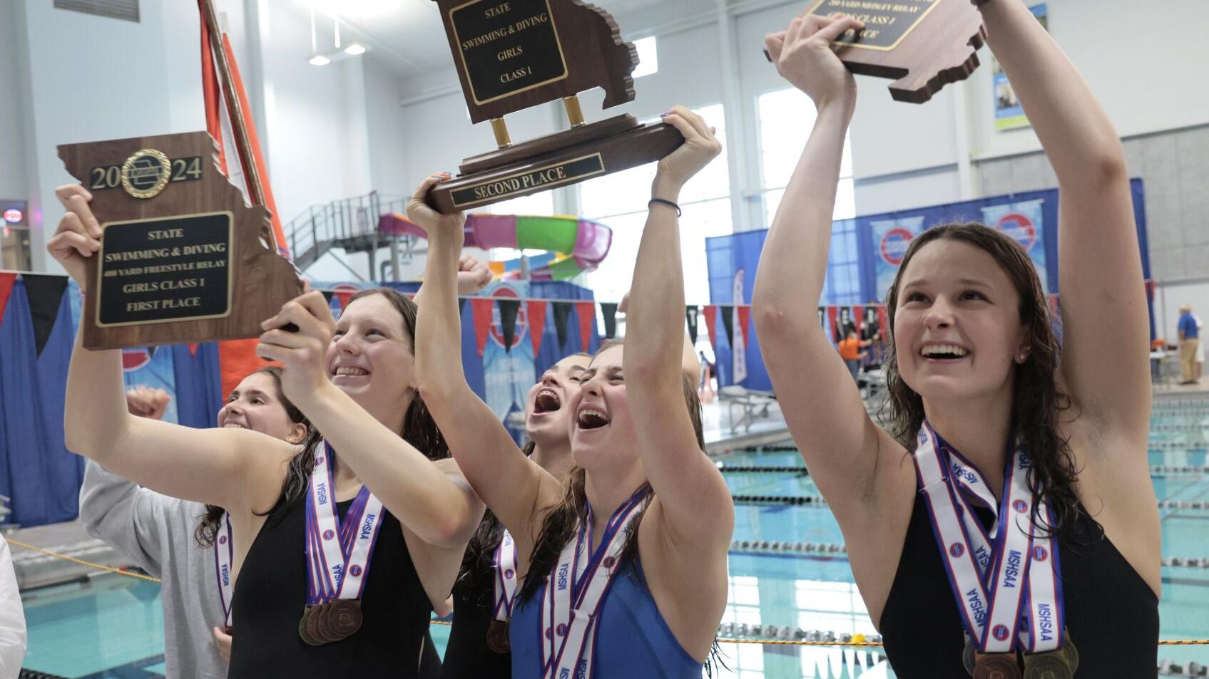 Clayton falls just short of Class 1 team championship but revels in program's best finish
